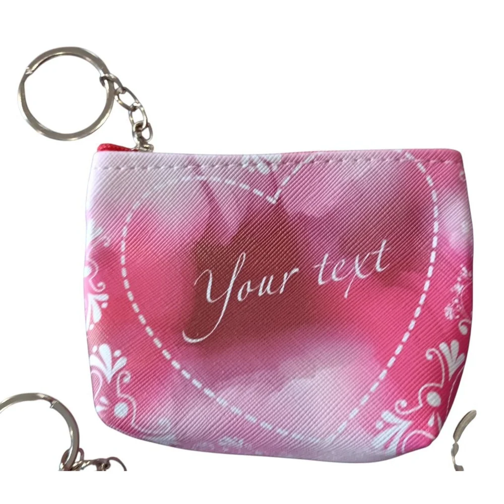 Set of 5 Valentine's Coin Purses! Adorable on their own or to gift small items!